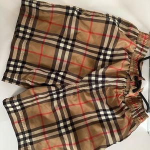 Burberry swim trunks 5y